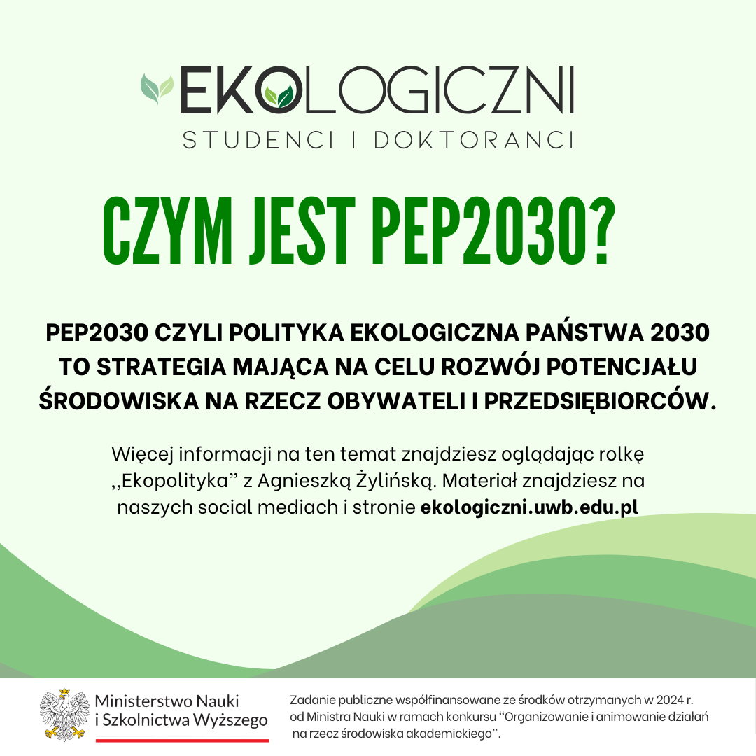 Grafika powiadomienia z Agnieszką Żylińską na temat: Czym jest PEP2030" a do drugiej "Grafika wiedzy z Agnieszką Żylińską na temat Czym jest PEP2030